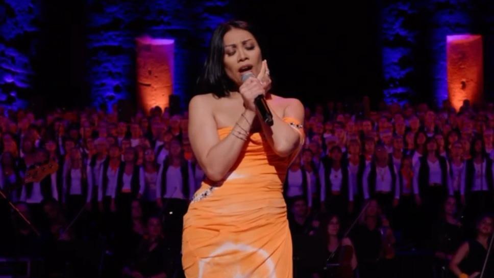 Anggun Terharu Selesaikan Tur dengan 2.000 Paduan Suara dan 20 Musisi