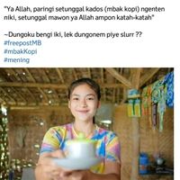 Bantu Ibu Jualan Kopi, Gadis Cantik Di Bojonegoro Ini Viral