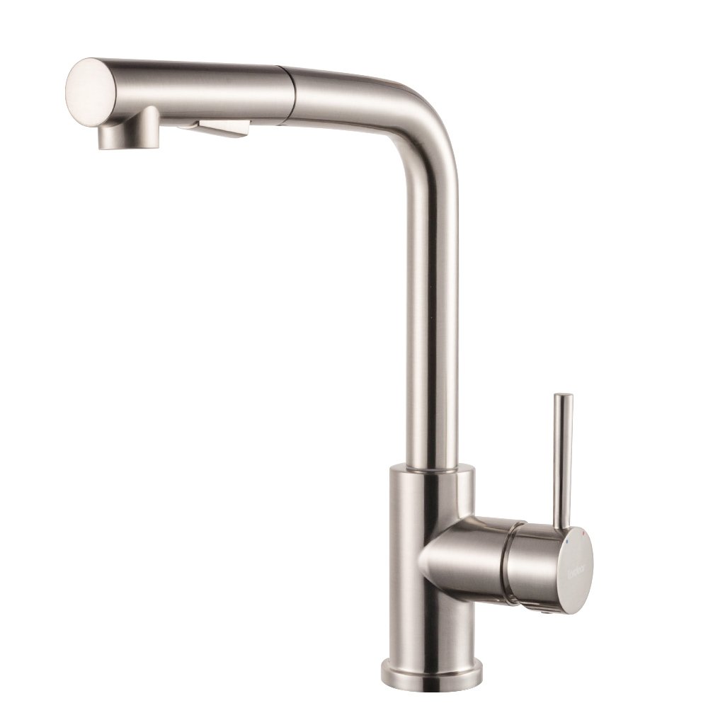 Bar Sink Faucet,Modern Style Stainless Steel 2 Water Function Setting