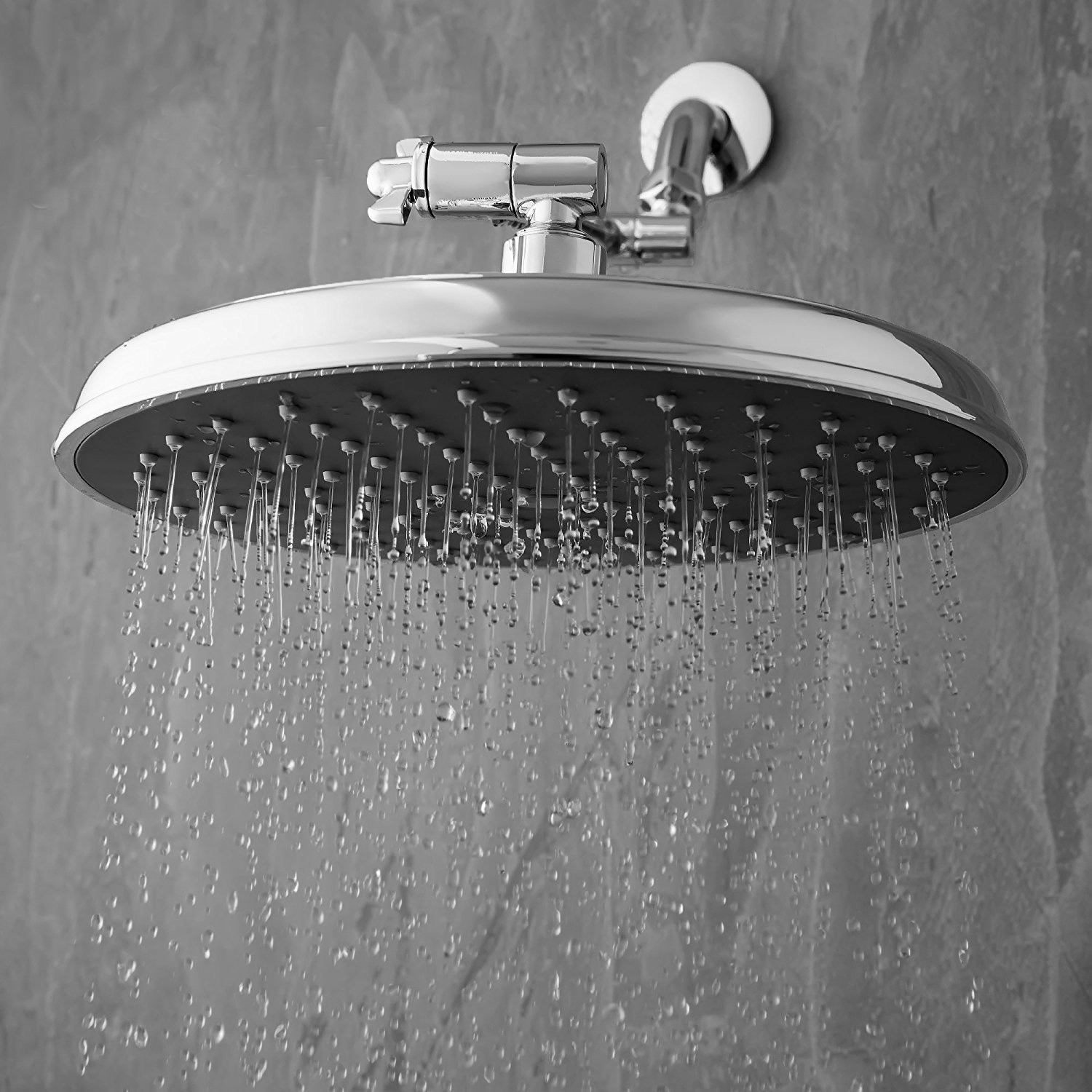 Rainfall Shower Head 9inch Round Rain Shower Head with Angle