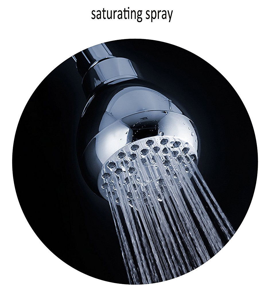 3 Inch Low Pressure Booster Shower Top Nozzle Small Shower Head Hotel
