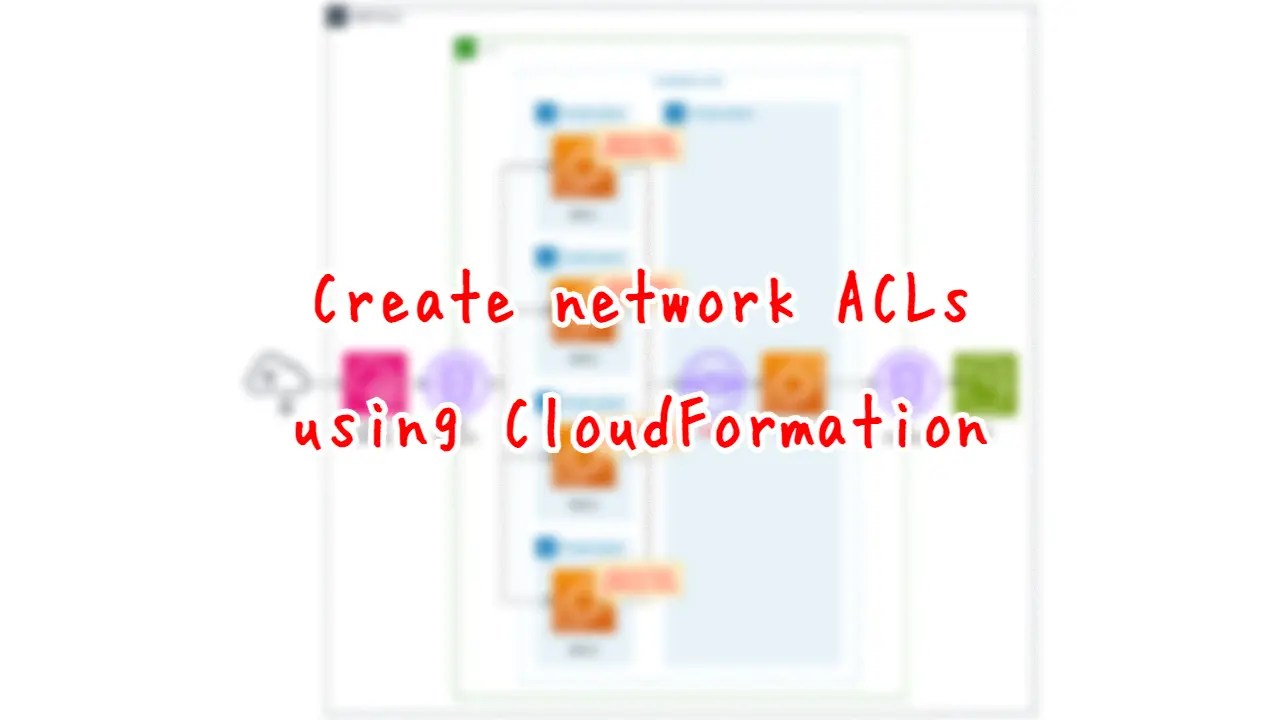 Create network ACLs using CloudFormation Awstut