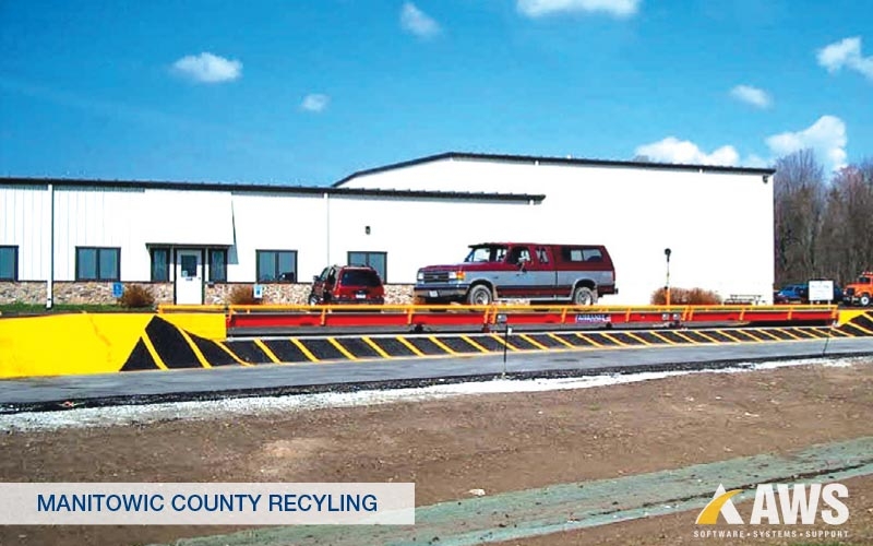 Manitowoc County Recycling AWS Truck Scale Software AWS Truck Scale