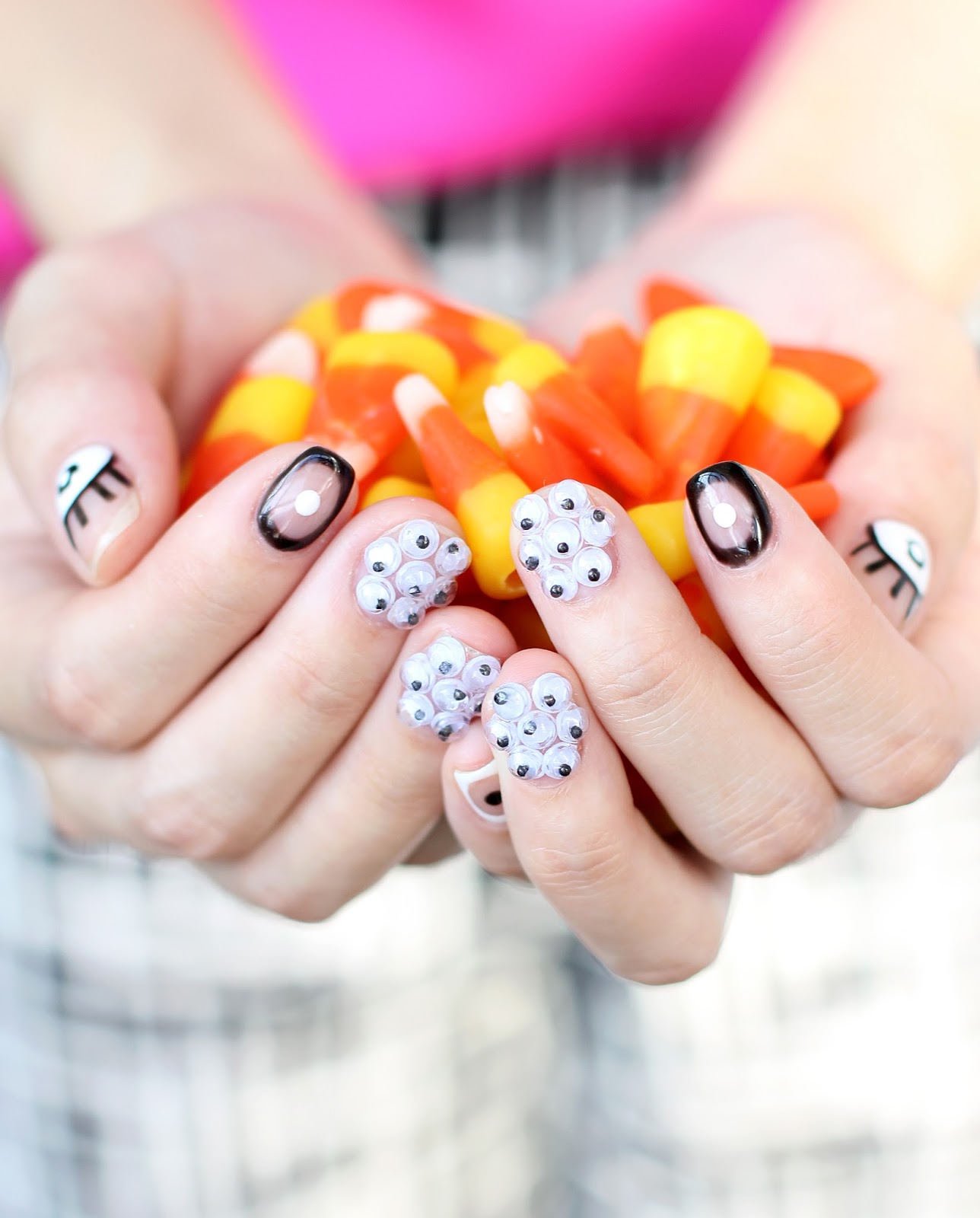 DIY Googly Eye Manicure On Design*Sponge Aww Sam