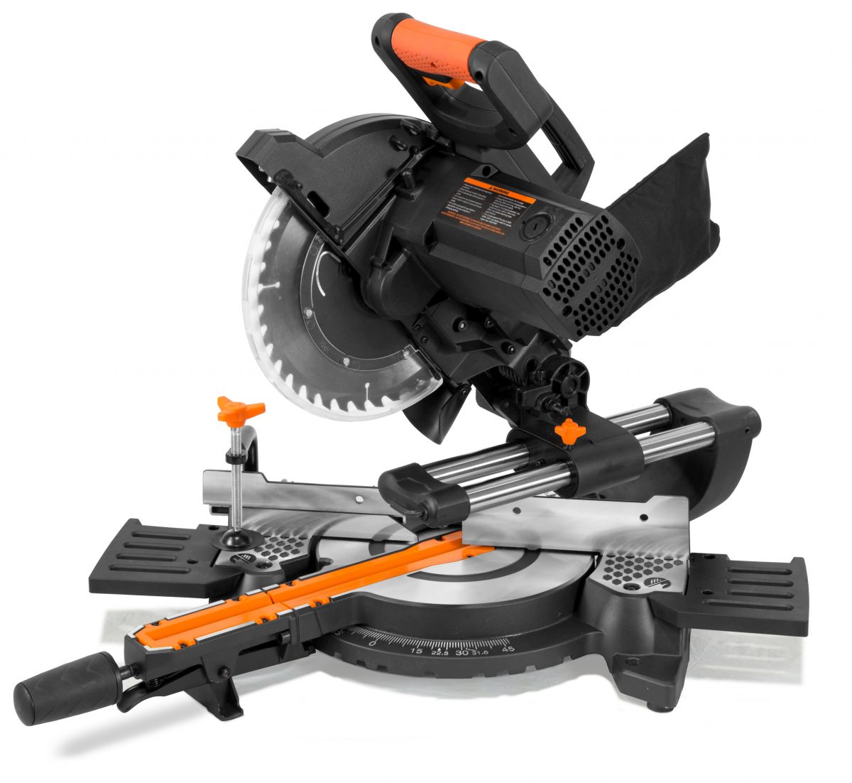 WEN 15Amp 10Inch Single Bevel Compact Sliding Compound Miter Saw with