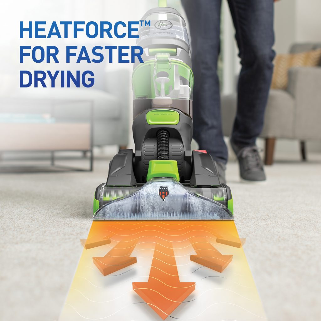 Hoover Dual Power Max Pet Carpet Cleaner with Antimicrobial Brushes