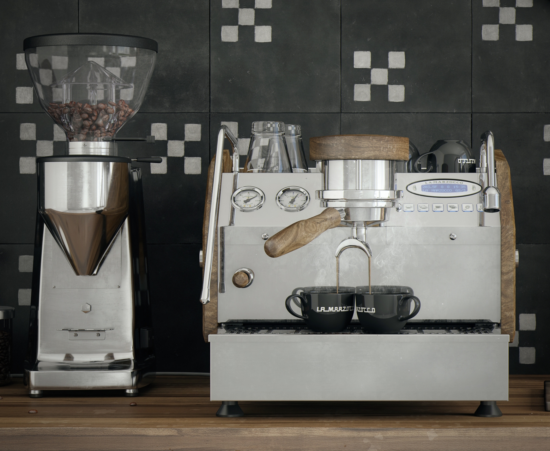La Marzocco & Modbar AX2 Studio