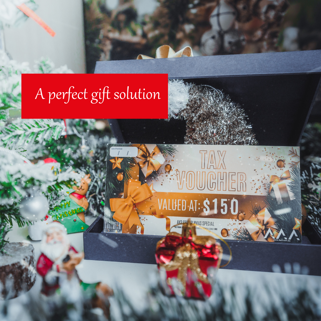 Christmas Tax vouchers AX3 Tax returns, tax voucher, Christmas gift