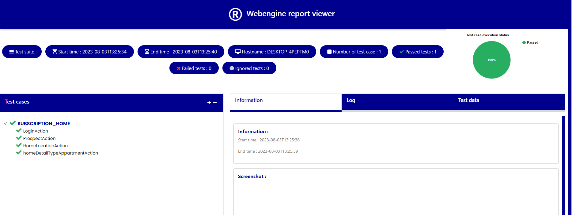DataDriven testing Approach (Java/Spring boot) AXA Engine Test