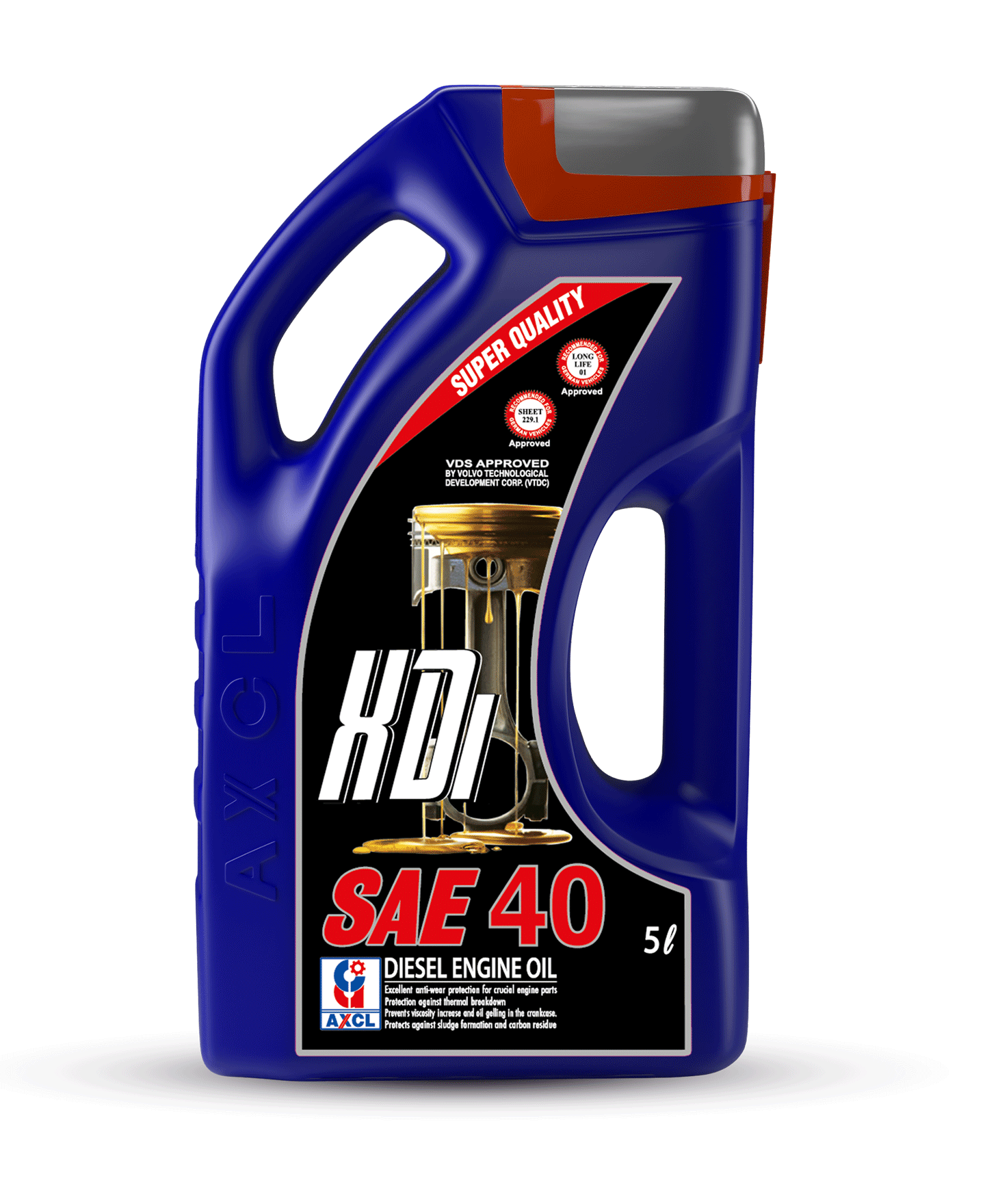AXCL XDI Diesel Engine Oil SAE 40 AXCL LUBE