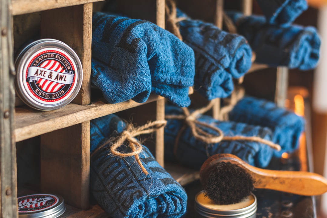 Shop Rags Axe and Awl Leatherworks