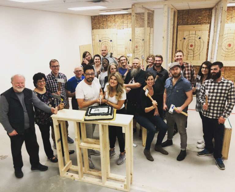 Home Axe & Grind Axe Throwing, Victoria & Nanaimo