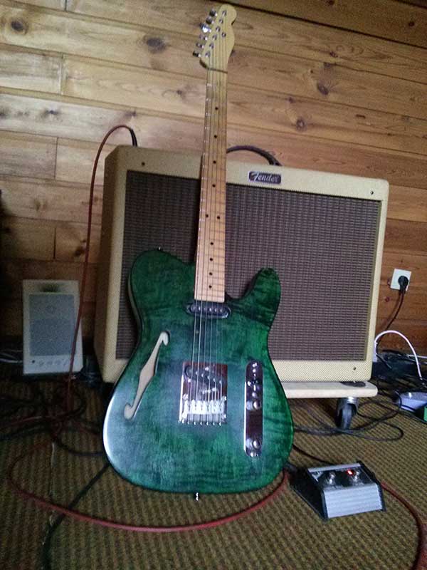 Telecaster with Piezo and La Cabronita Tone Switching axecaster.co.uk