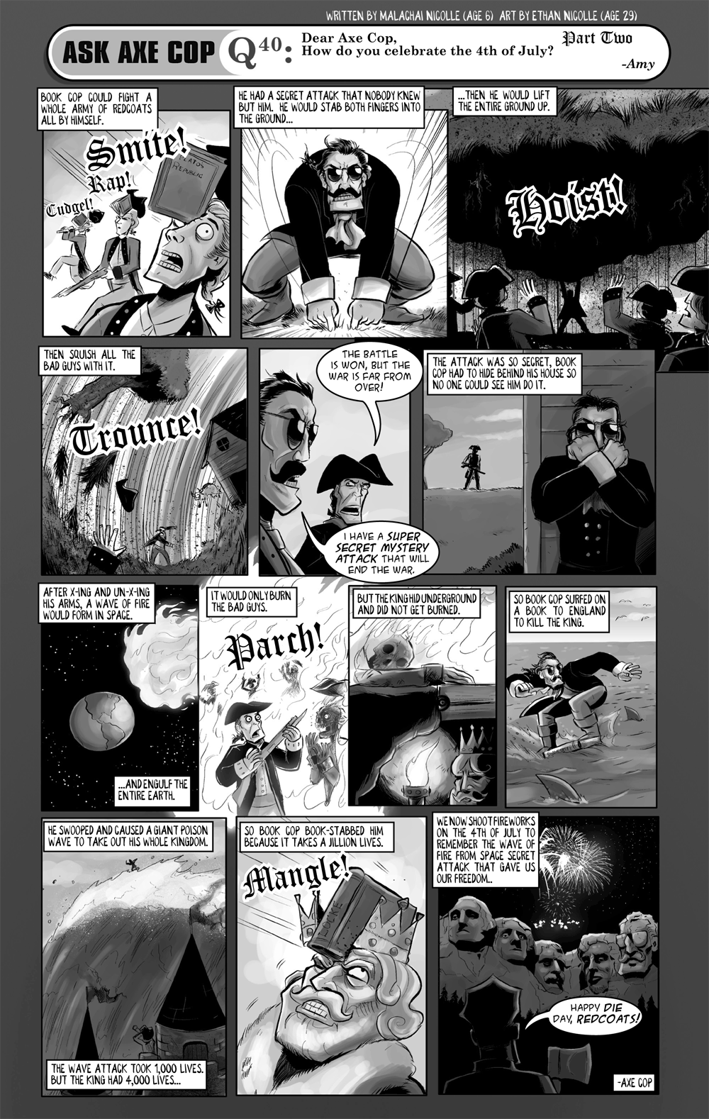 Ask Axe Cop 40 AXE COP