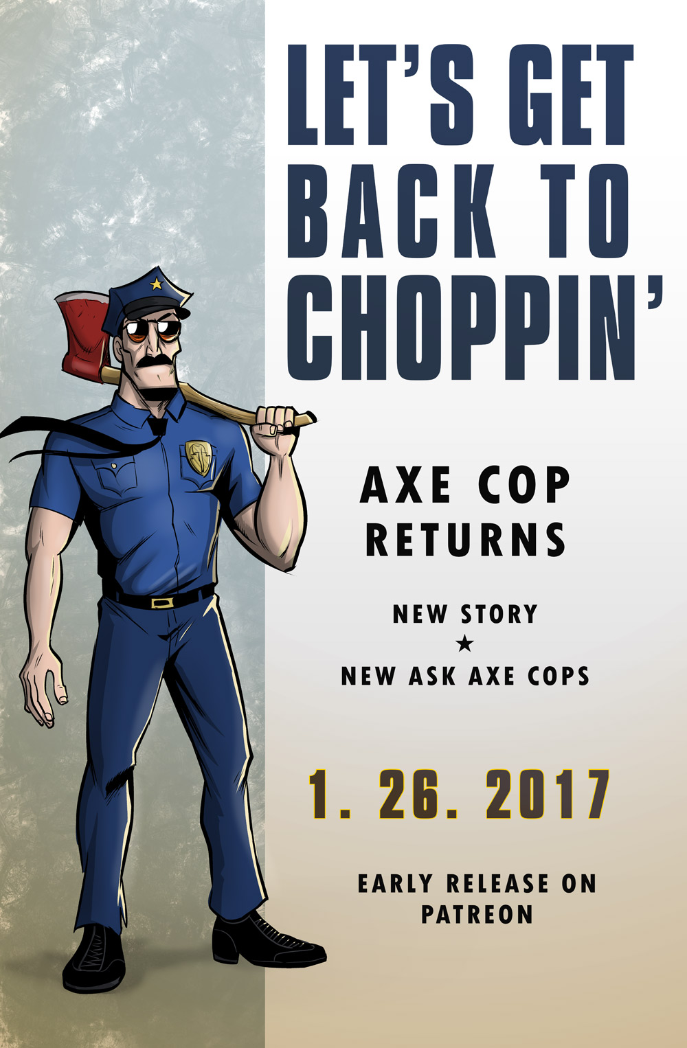AXE COP The official site of AXE COP, created by a 5 year old and his