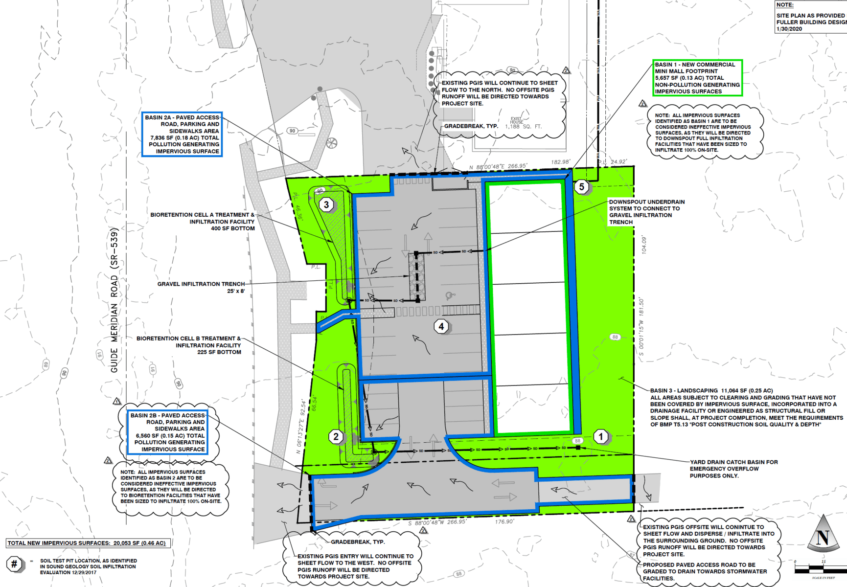 Guide Meridian Commercial Building City of Lynden AXE Engineering Services