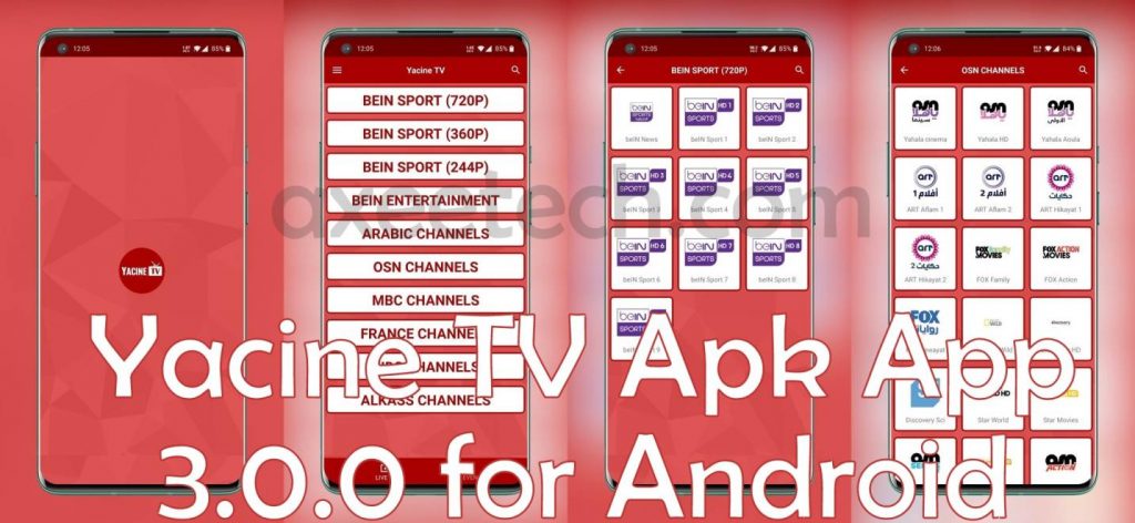 Download Yacine TV Apk v3.8 for Android. [Free Live Football Streaming