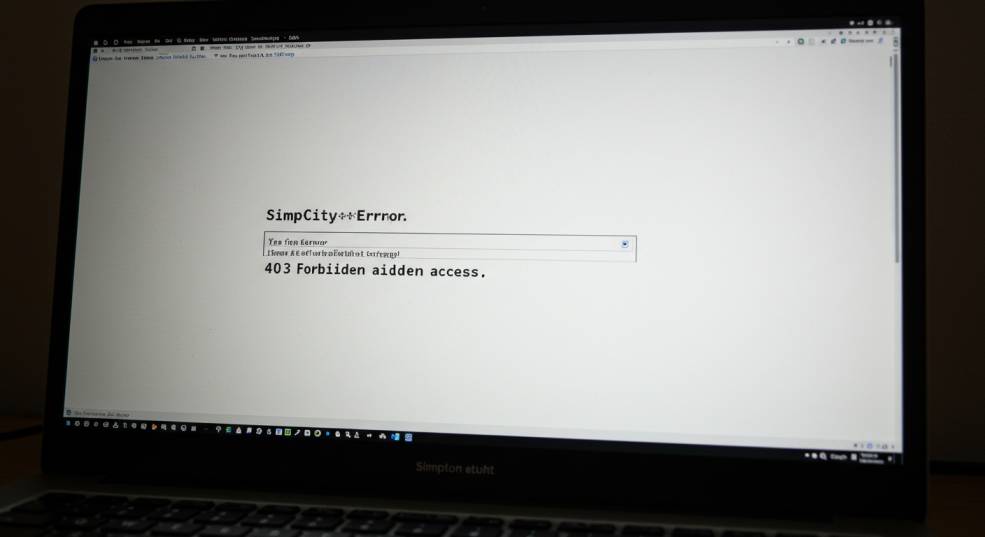 SimpCity 403 Error Your Ultimate Guide to Troubleshooting and