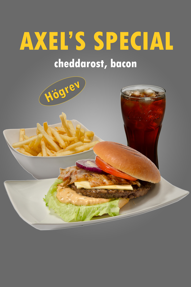 Axels Grill Hamburgerrestaurang i Hagsätra centrum
