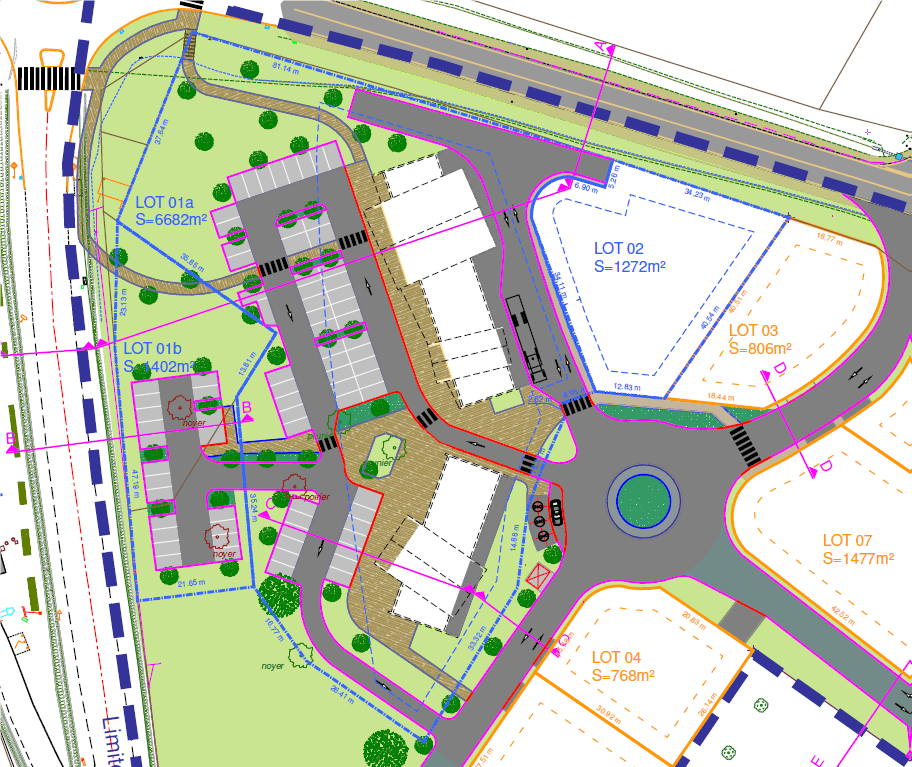 Zone d'activités commerciales AXE PLAN