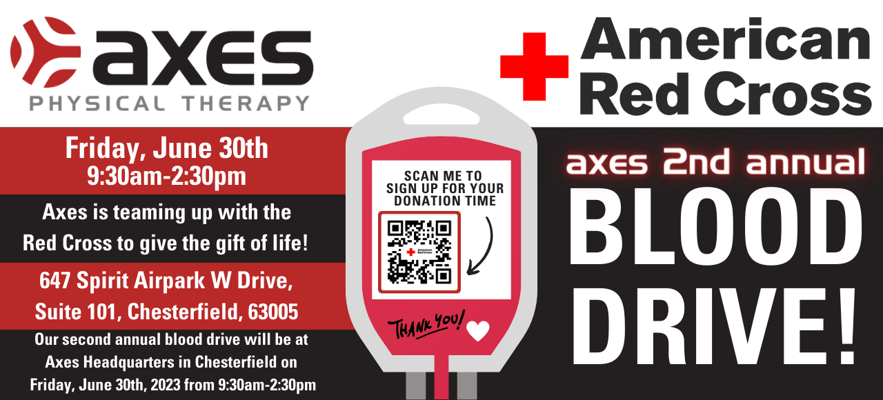 2nd Annual Axes Blood Drive The Red Cross Axes PT Blog