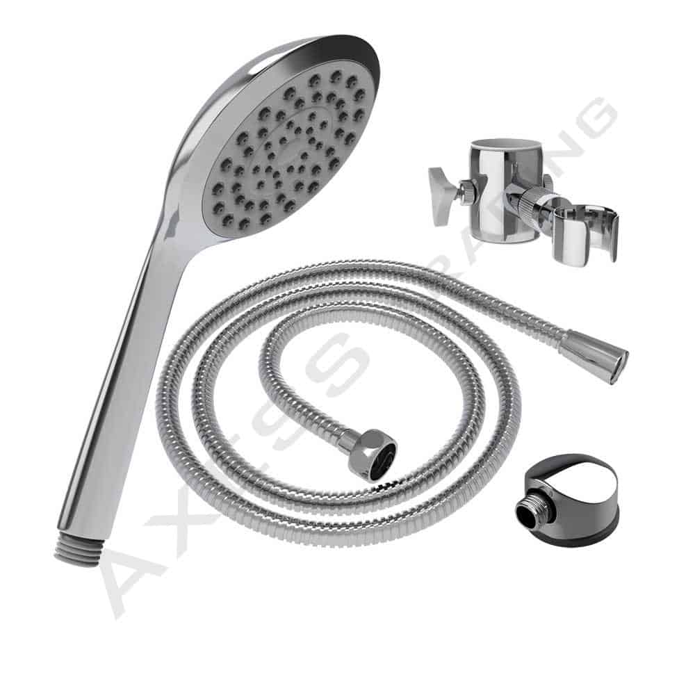 Luxury LED Thermostatic Shower System Ceiling Mount Head And Body