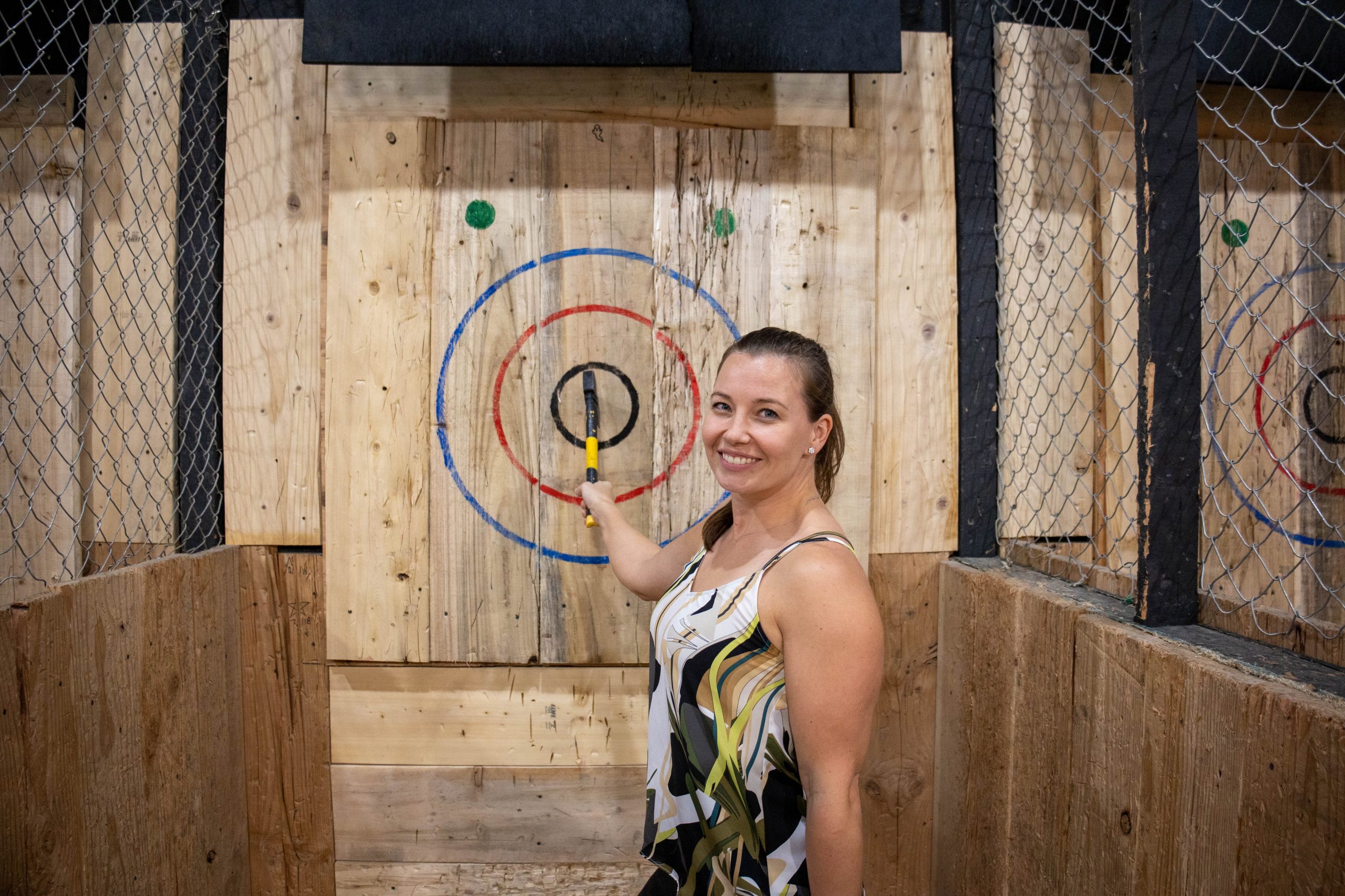 Tempe Marketplace LumberjAxes Axe Throwing Arizona