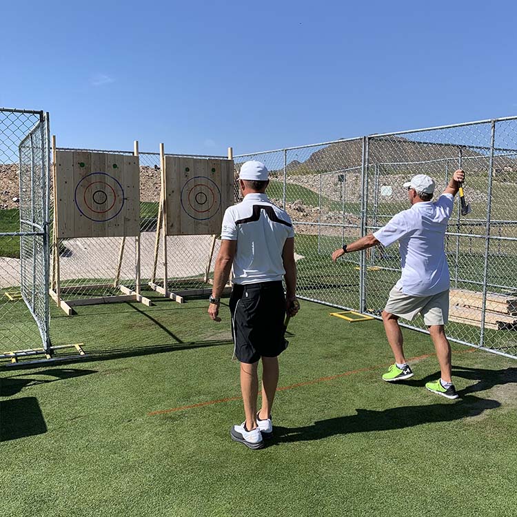 Offsite Axe Throwing LumberjAxes Axe Throwing Arizona