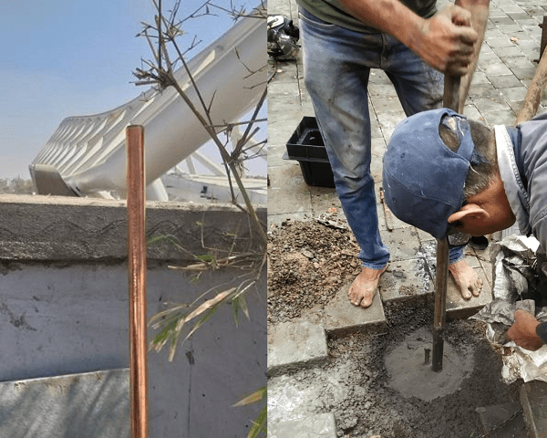 Installing Ground Rod - Step by Step Procedure
