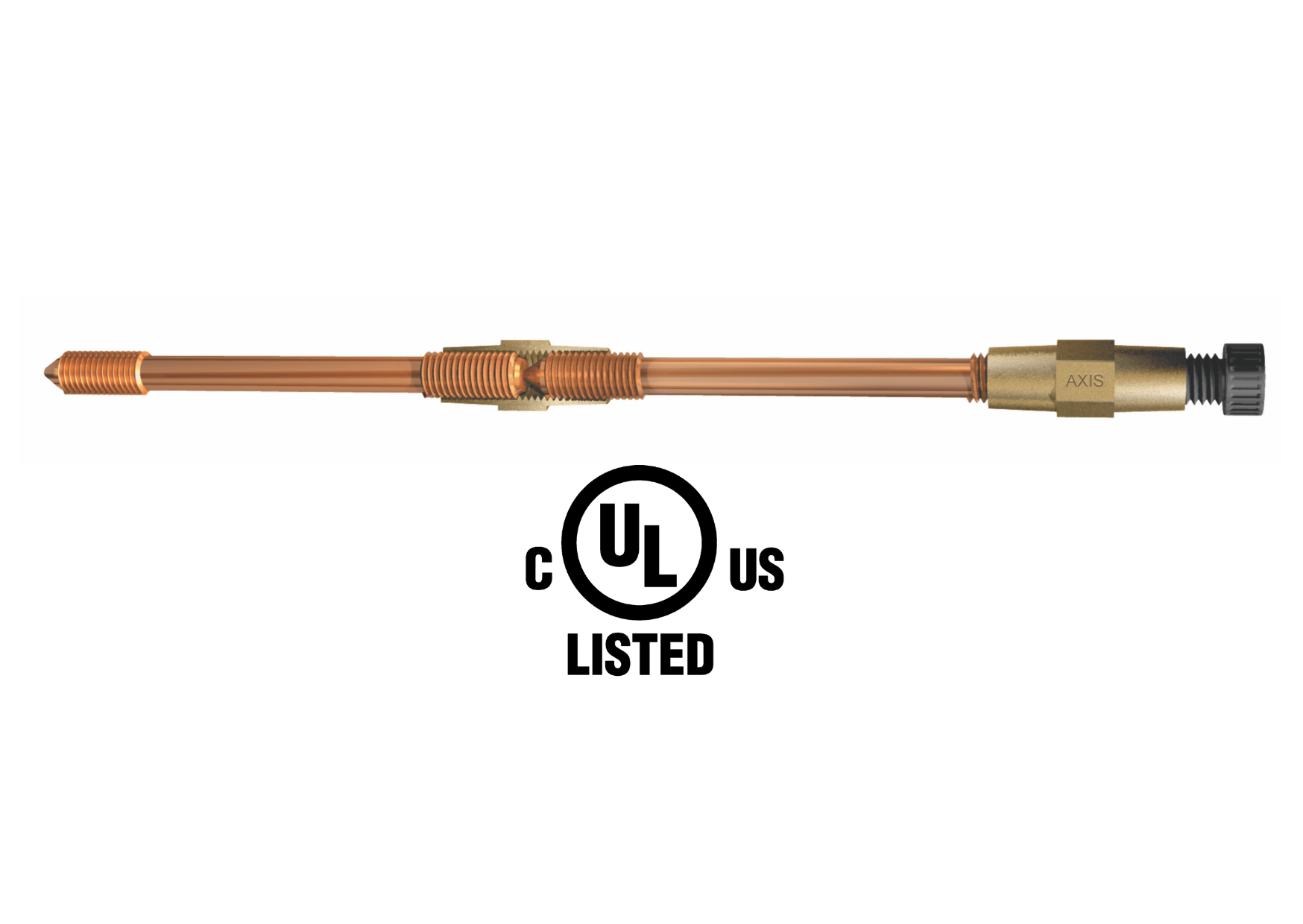 Copper Bonded Earth Rod Kit(Threaded) Axis Electricals