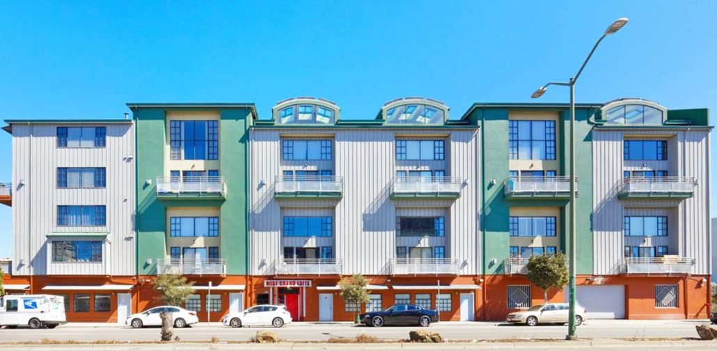 Axis Project West Grand Lofts in Oakland