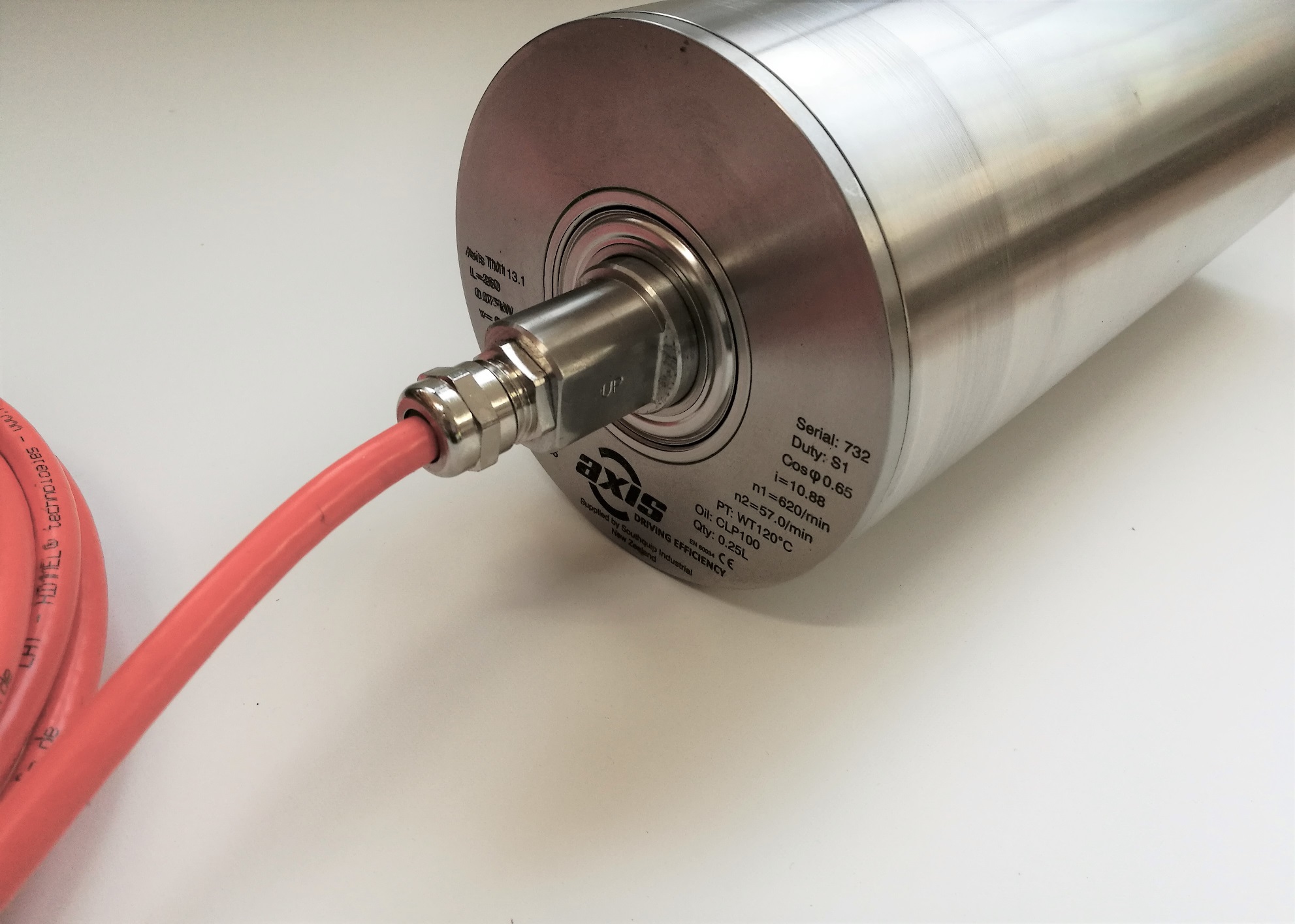 Short Design Drum Motors for Application Flexibility Axis