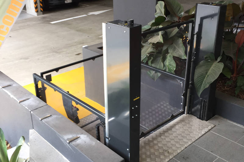 Vertical Wheelchair Platform Lifts Brisbane Outdoor & Indoor