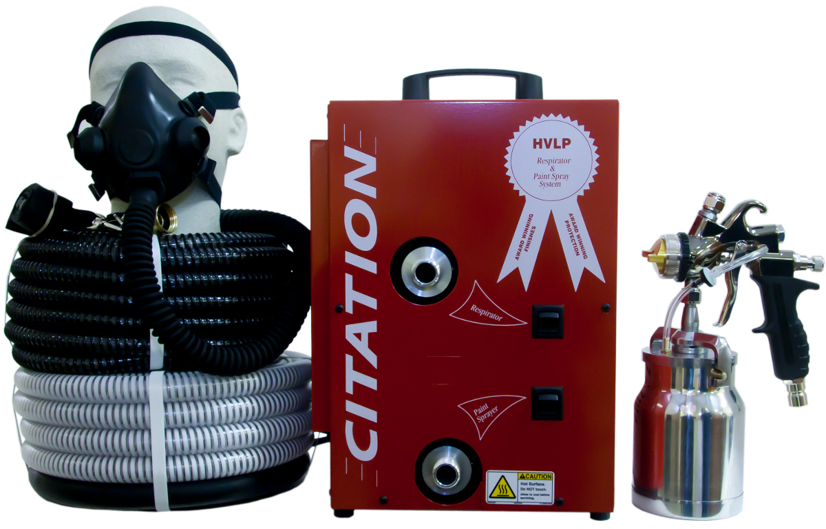 Citation 4 Combined Respirator/ HVLP Paint Sprayer