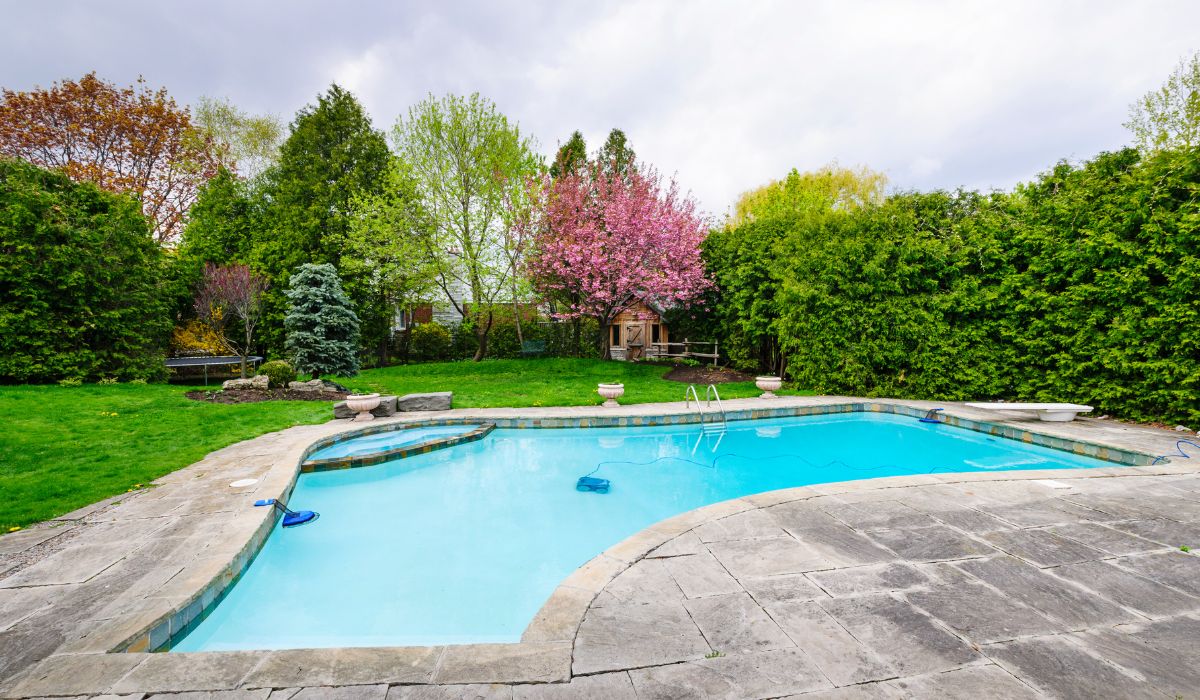 Is Lueders Natural Stone Good for Pool Coping? Alexander and Xavier