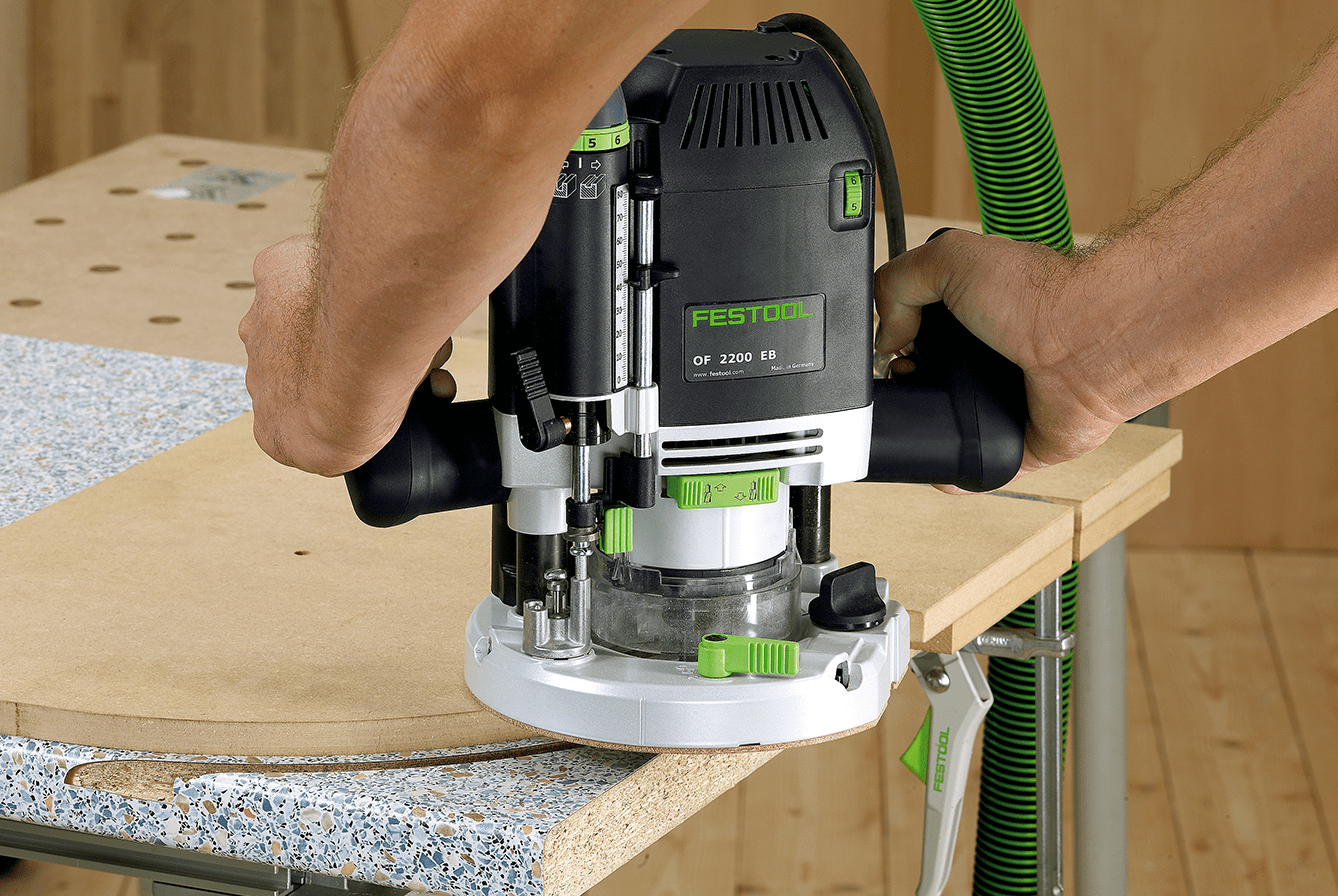 Festool OF 2200 EBSet Router (1/2") Axminster Tools