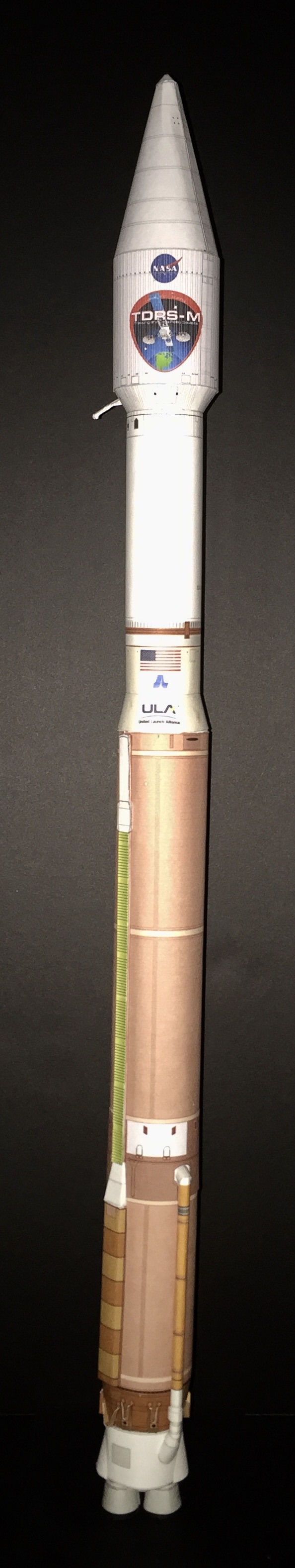 Atlas V AXM Paper Space Scale