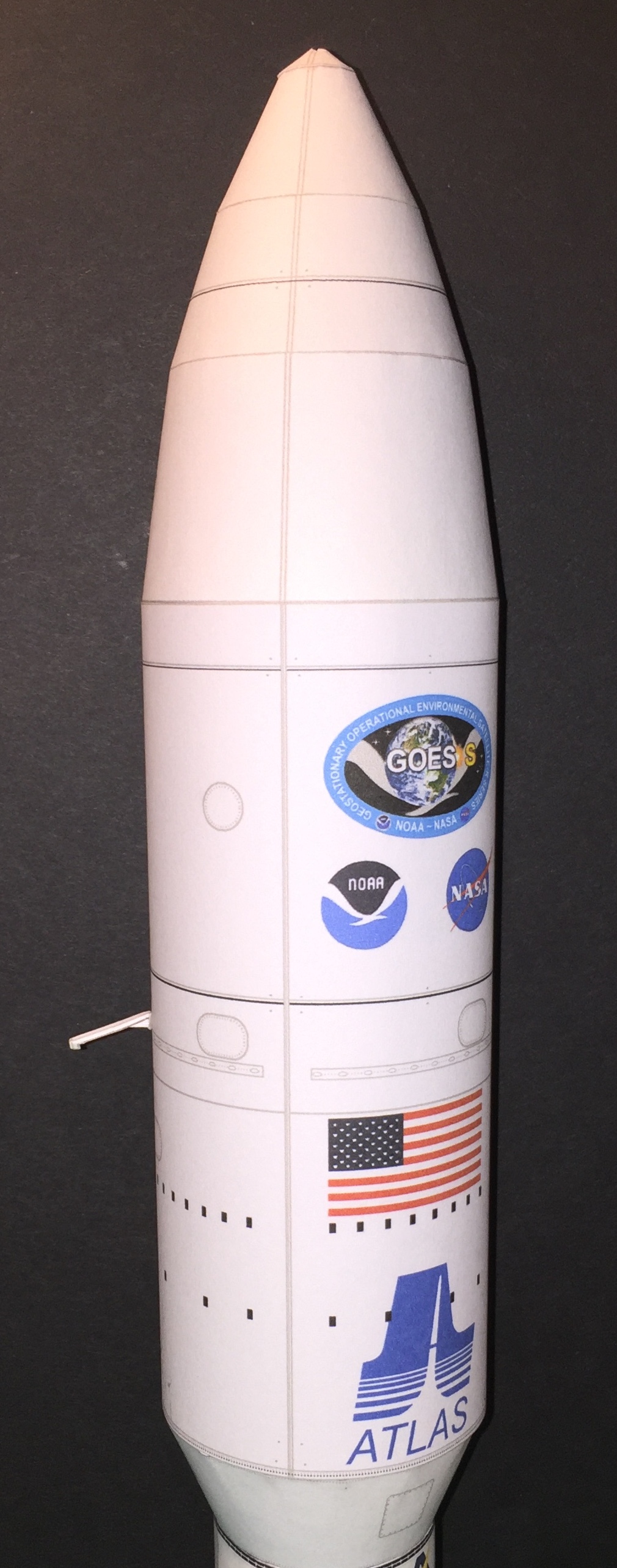 Atlas V AXM Paper Space Scale