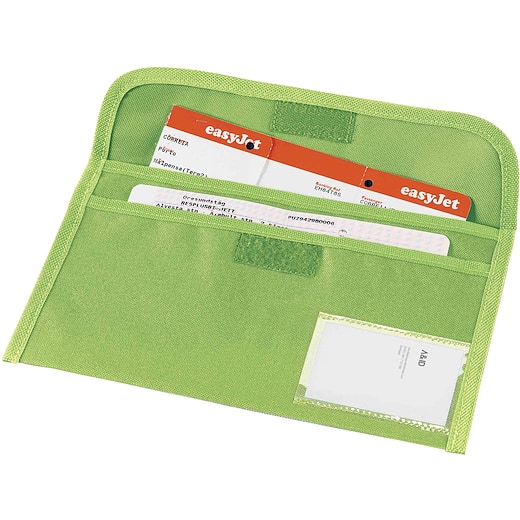 Dubai ReisePortemonnaie (12285) Hellgrün Axon Profil