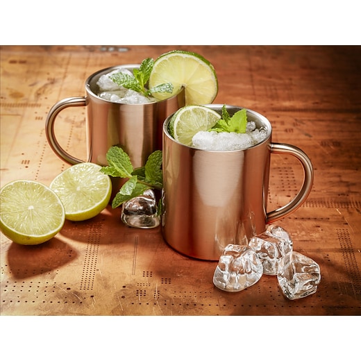 Syrakusa Taza de metal (21132) Cobre Axon Profil