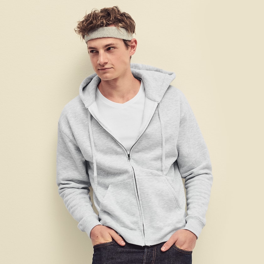 Fruit of the Loom Premium Hooded Sweat Jacket Hoodie (10612