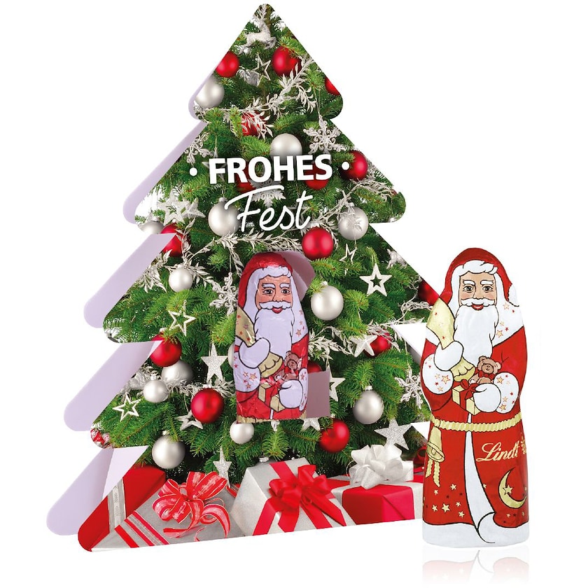 Lindt Christmas Tree Papá Noel de chocolate (20938) Axon Profil