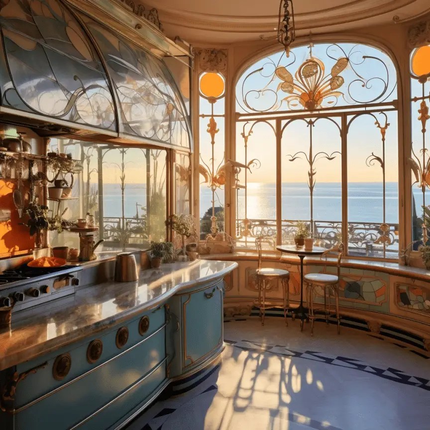 Whispers of Grace Captivating Ways to Infuse Art Nouveau Interior Design into Your Home axxla