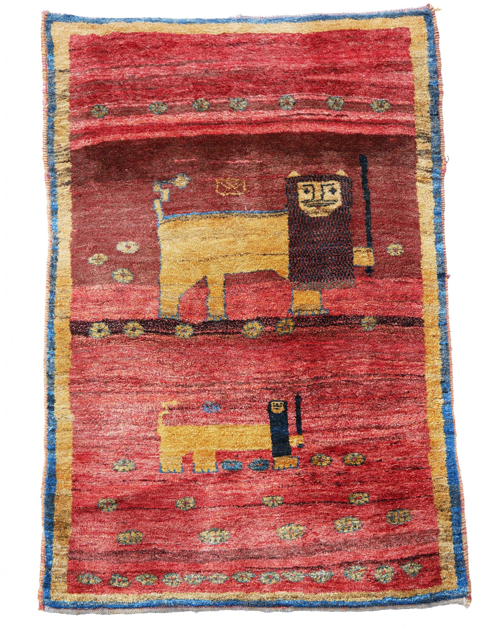 Persian Qashqai Gabbeh (173x114cm) Ayaan Gallery Home Page