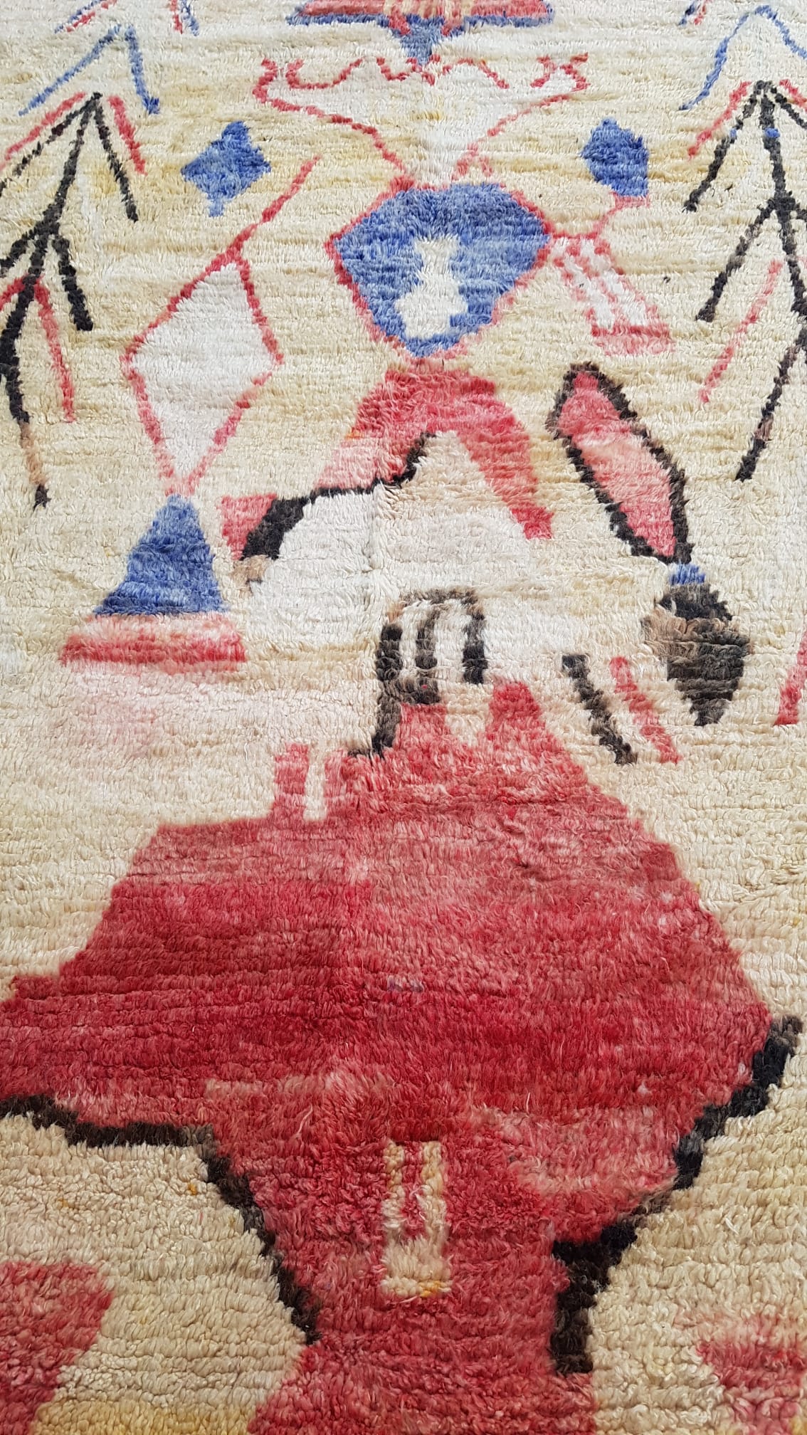 Beni Ourain Moroccan Berber Rug (285x180cm) Ayaan Gallery Home Page