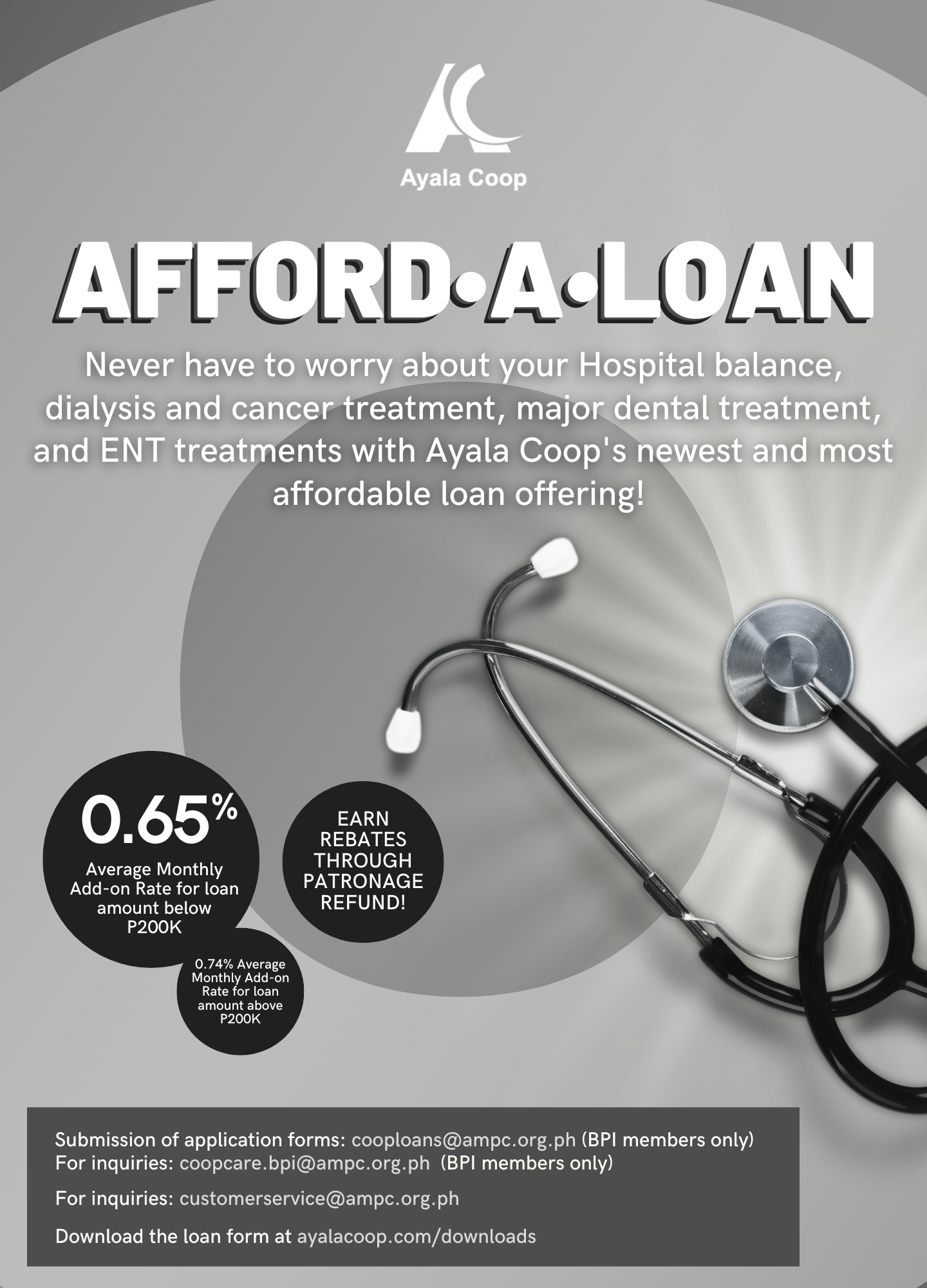 AFFORDALOAN Ayala Coop's most affordable loan! Ayala Coop