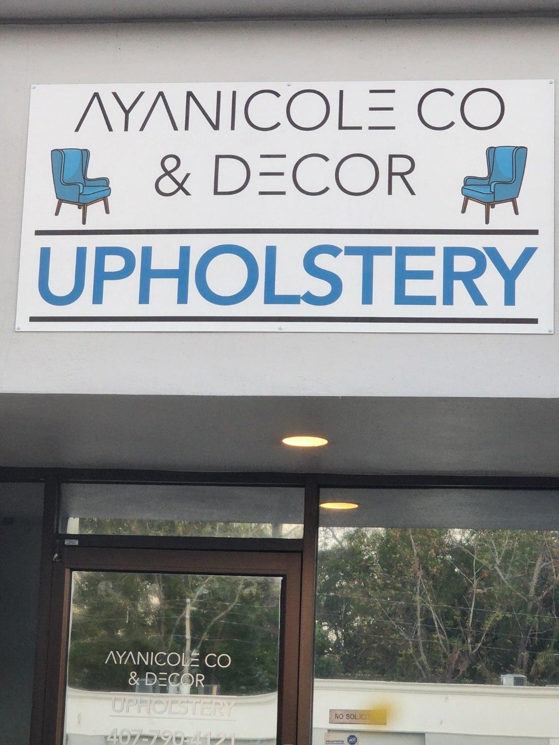 AyaNicole Co & Decor Furniture Upholstery Orlando, FL
