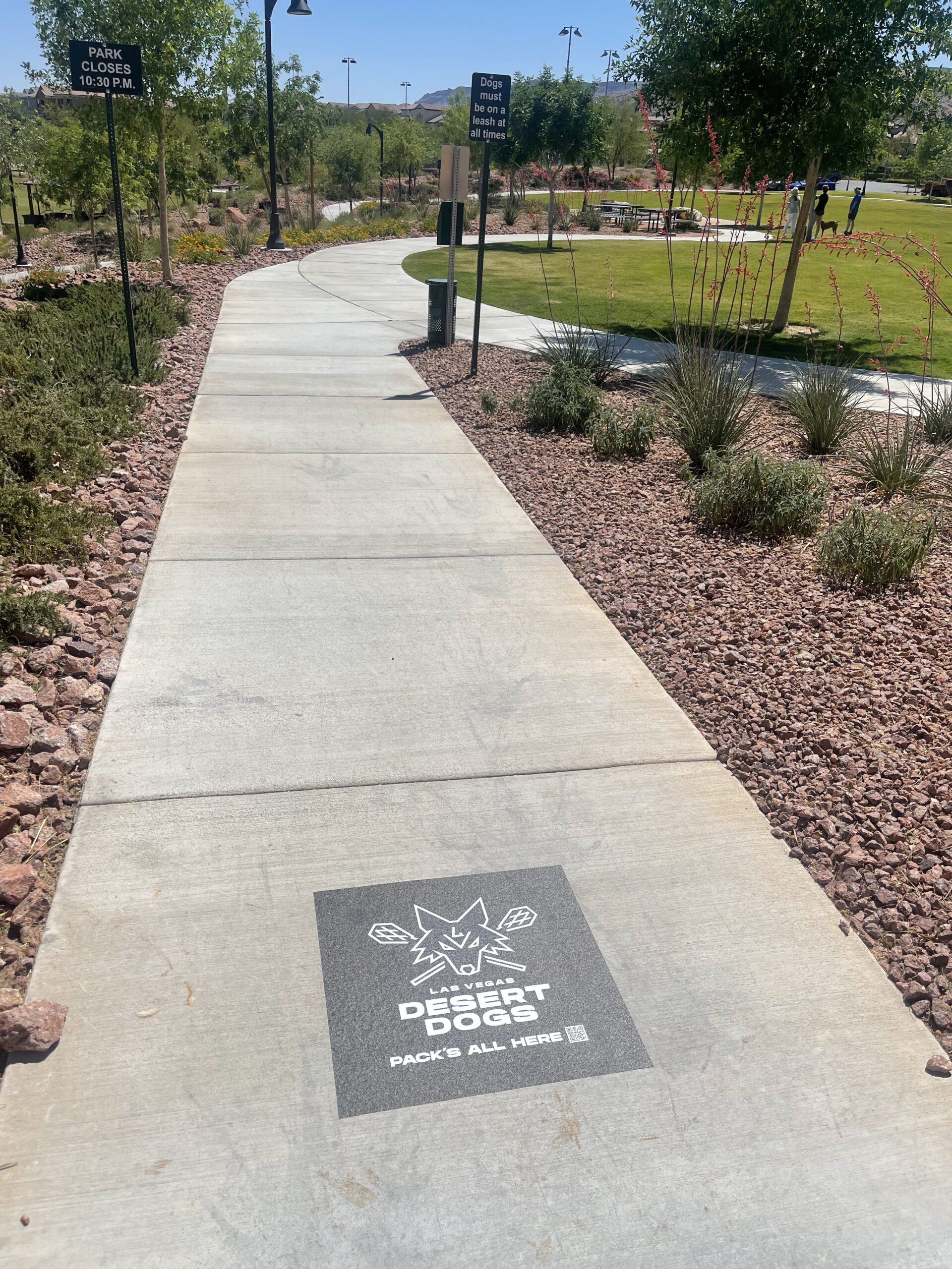 Las Vegas Dessert Dogs_Sidewalk Decals Ayden Activation Group