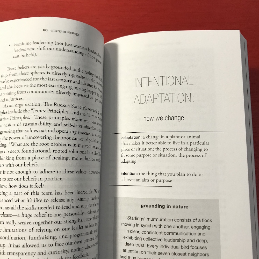 Emergent Strategy Shaping Change, Changing Worlds AyeAye Books