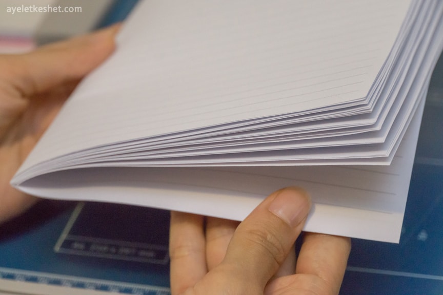 make your own notebook! Ayelet Keshet